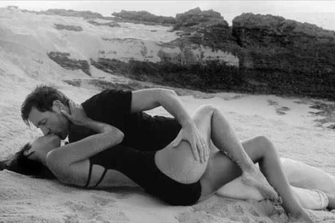 Christy Turlington couple