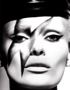Edita Vilkeviciute by Camilla Akrans for Numero #123 May 2011: David Bowie Inspiration