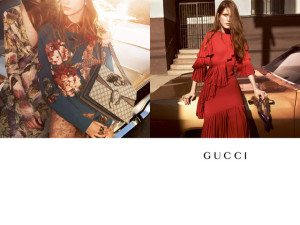 Alessandro Michele's first campaign for Gucci is unveiled - Red Cotton ...