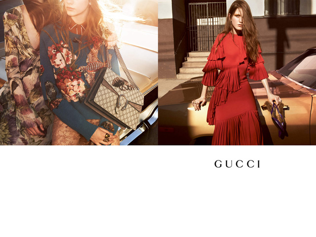 Alessandro Michele's first campaign for Gucci is unveiled - Red Cotton ...