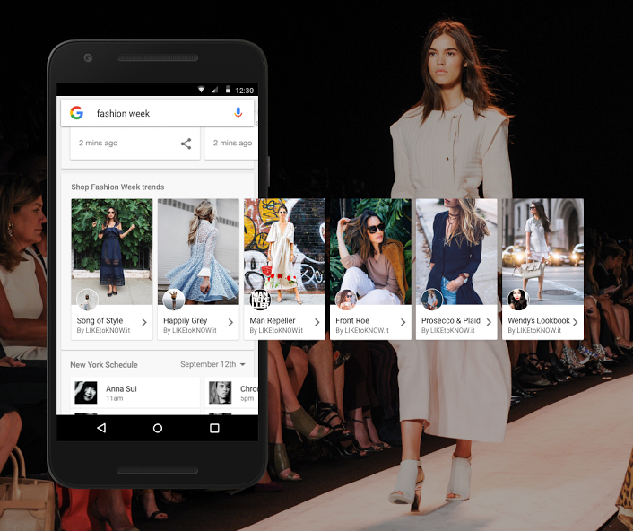 Google is lauching Shop The Look